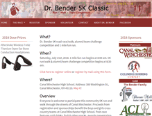 Tablet Screenshot of drbender5k.com